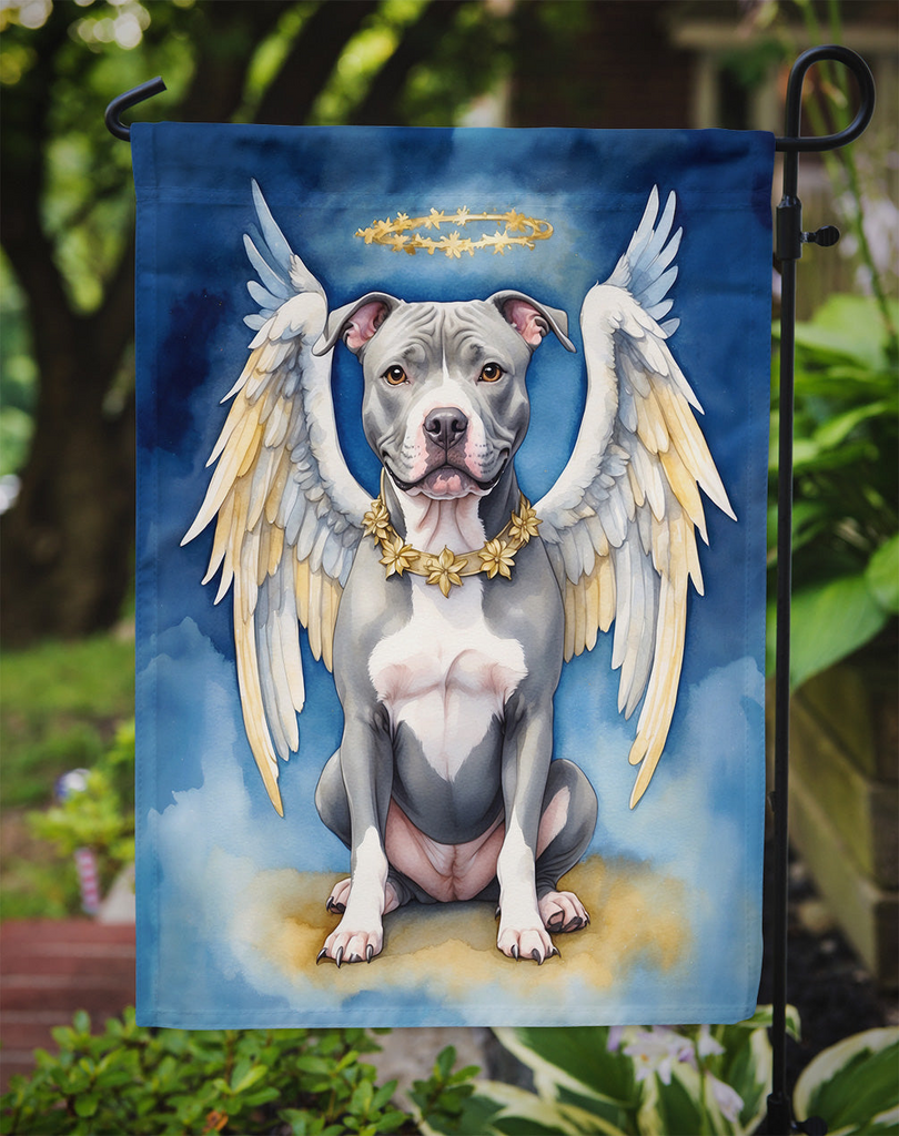 Glamorous Pups : Pit Bull Terrier My Angel Garden Flag