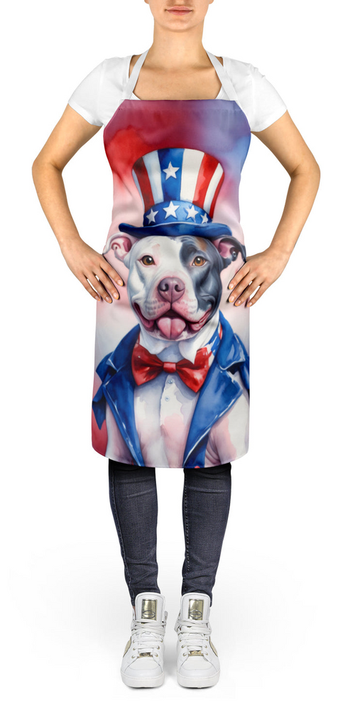 Glamorous Pups : Pit Bull Terrier Patriotic American Apron
