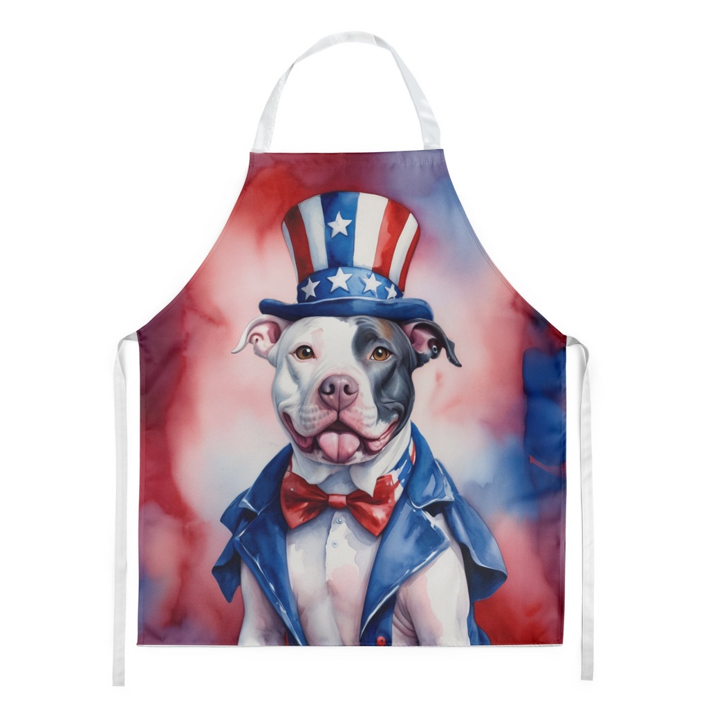 Glamorous Pups : Pit Bull Terrier Patriotic American Apron