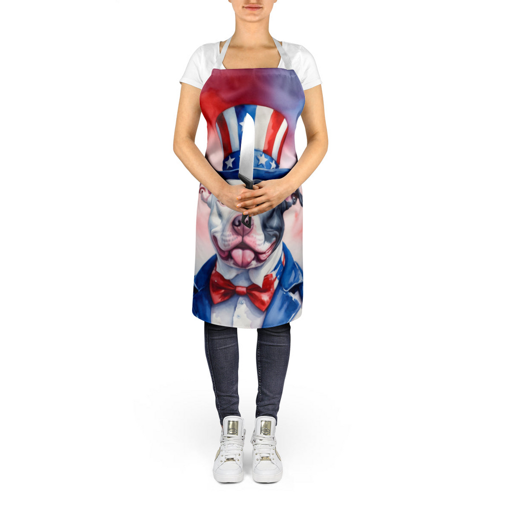 Glamorous Pups : Pit Bull Terrier Patriotic American Apron