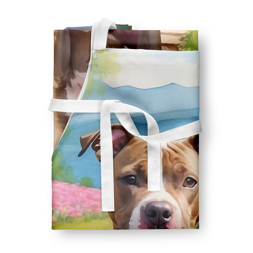 Glamorous Pups : Pit Bull Terrier Spring Path Apron