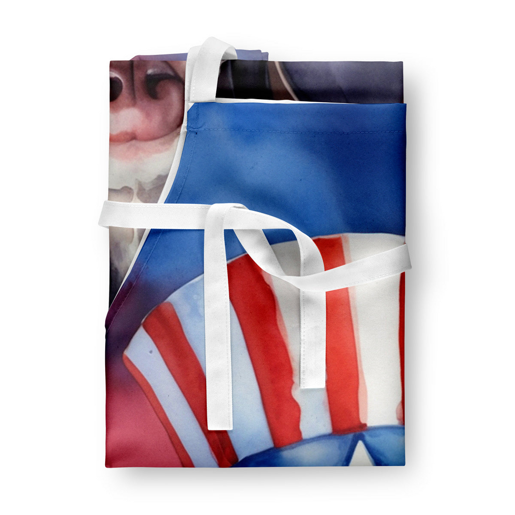 Glamorous Pups : Pointer Patriotic American Apron