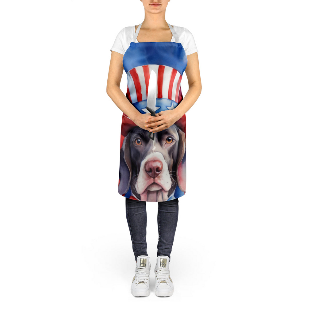 Glamorous Pups : Pointer Patriotic American Apron