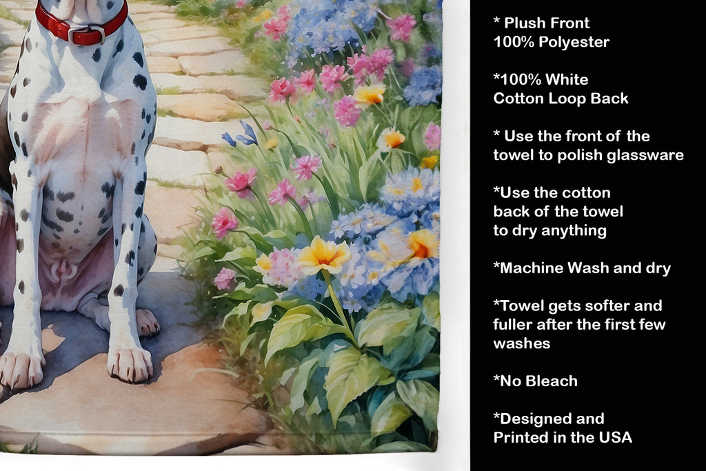 Glamorous Pups : Pointer Spring Path Kitchen Towel