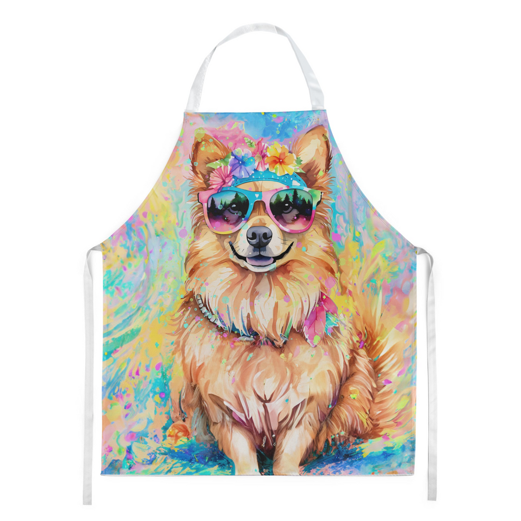 Glamorous Pups : Pomeranian Hippie Dawg Apron