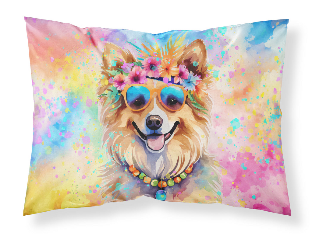 Glamorous Pups : Pomeranian Hippie Dawg Standard Pillowcase
