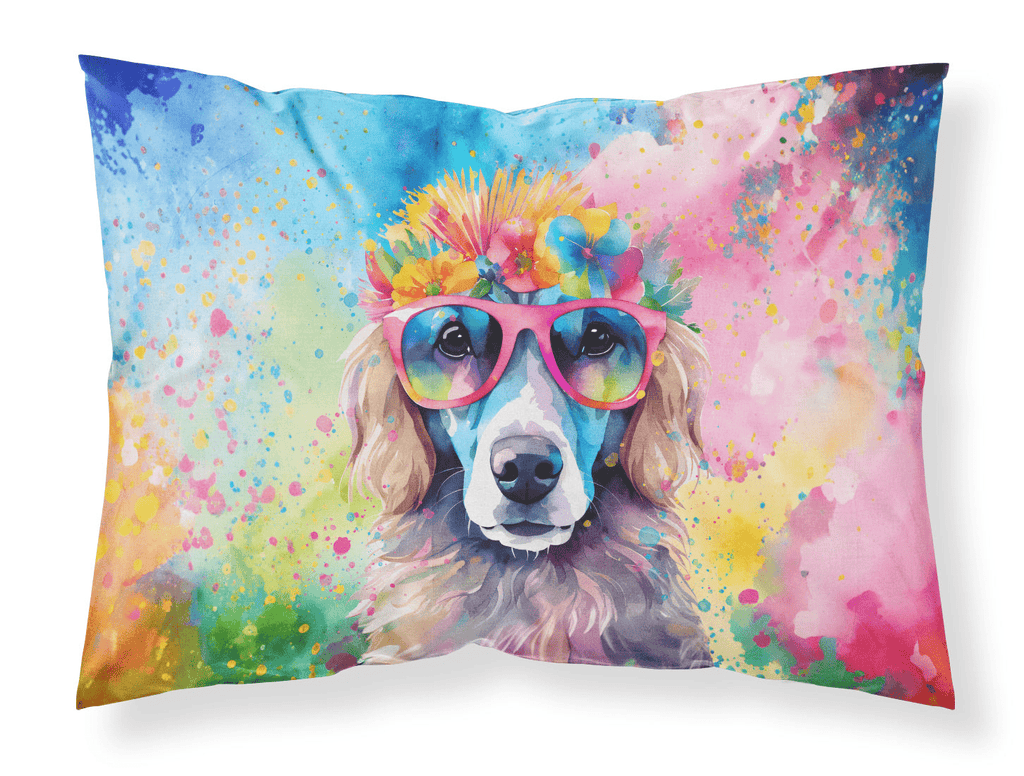 Glamorous Pups : Poodle Hippie Dawg Standard Pillowcase