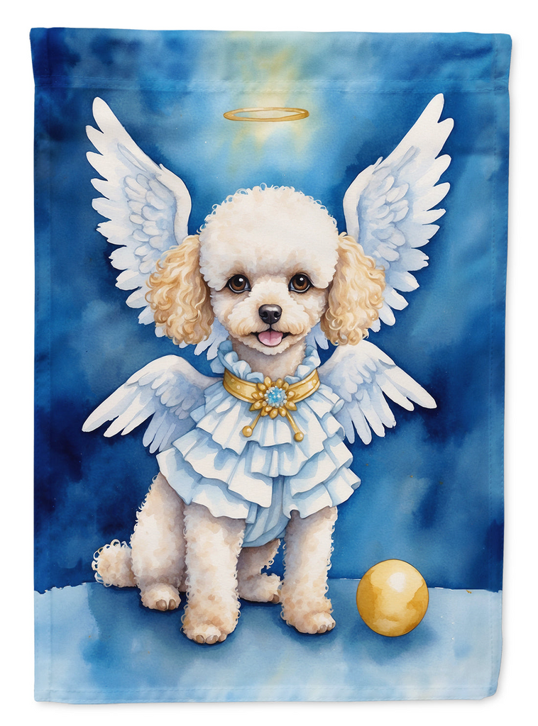Glamorous Pups : Poodle My Angel House Flag
