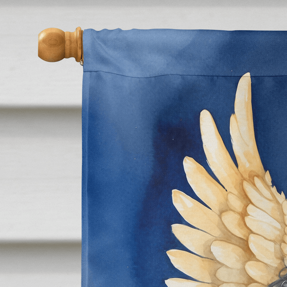 Glamorous Pups : Puli My Angel House Flag