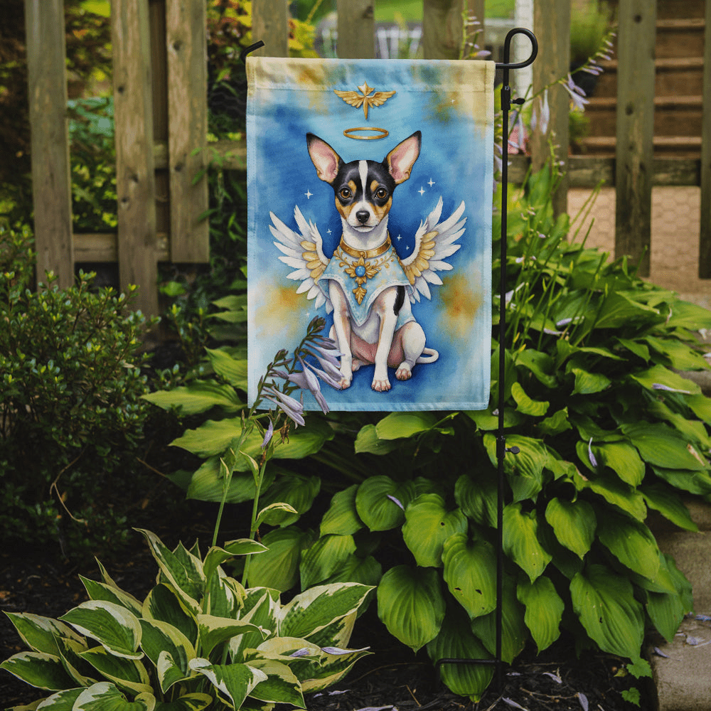 Glamorous Pups : Rat Terrier My Angel Garden Flag