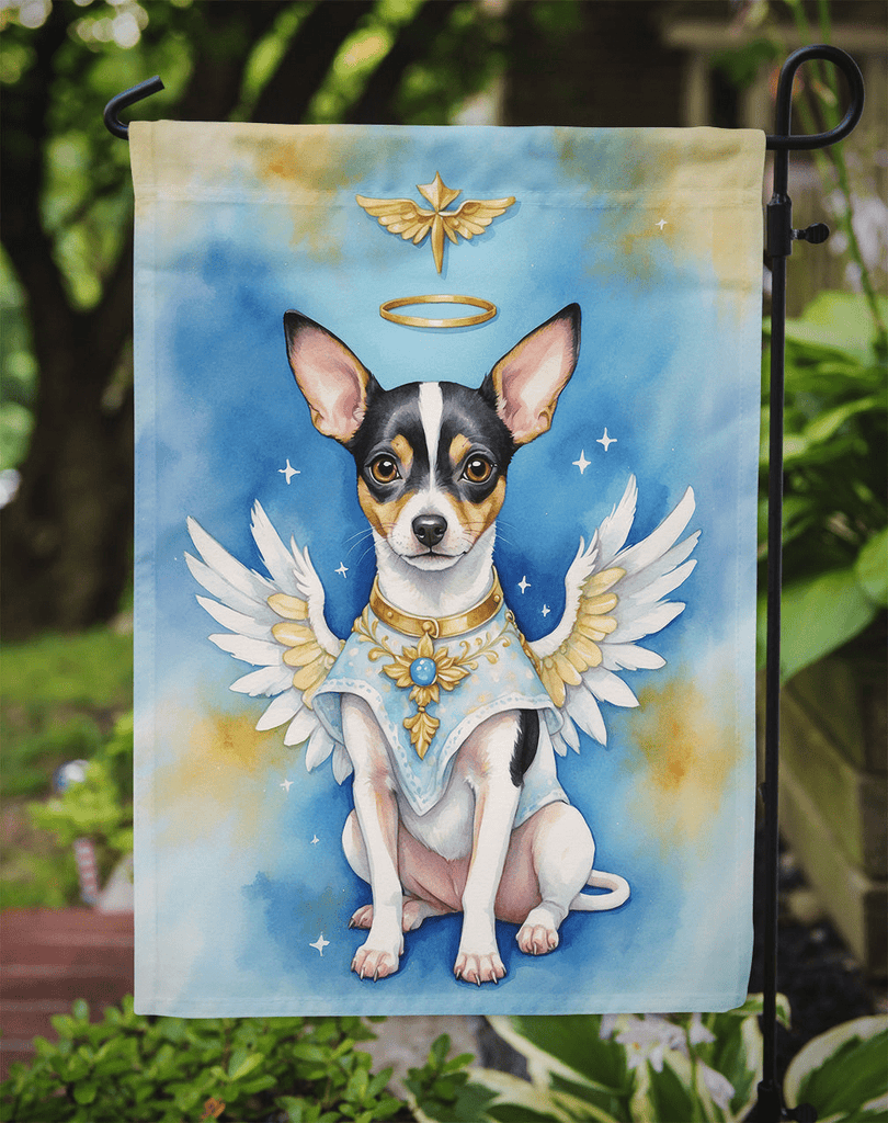 Glamorous Pups : Rat Terrier My Angel Garden Flag