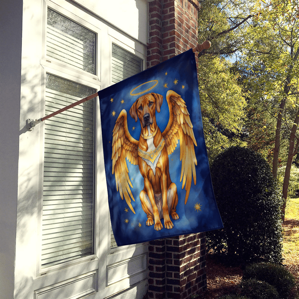 Glamorous Pups : Rhodesian Ridgeback My Angel House Flag