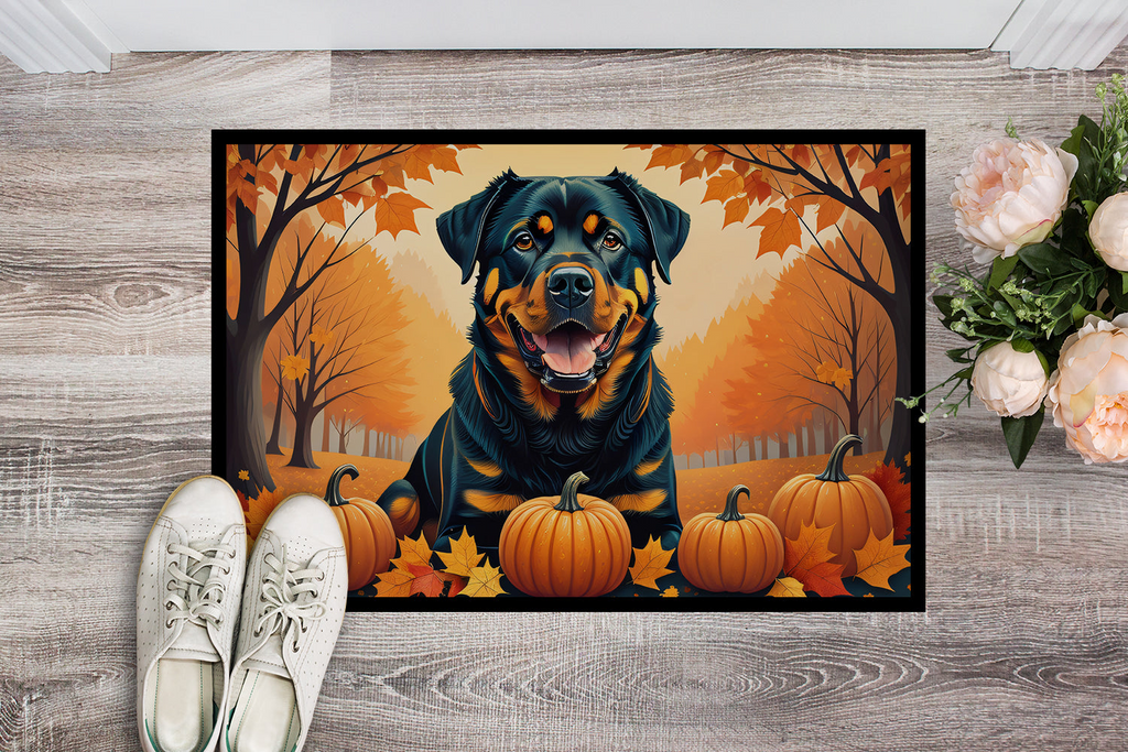 Glamorous Pups : Rottweiler Fall Doormat