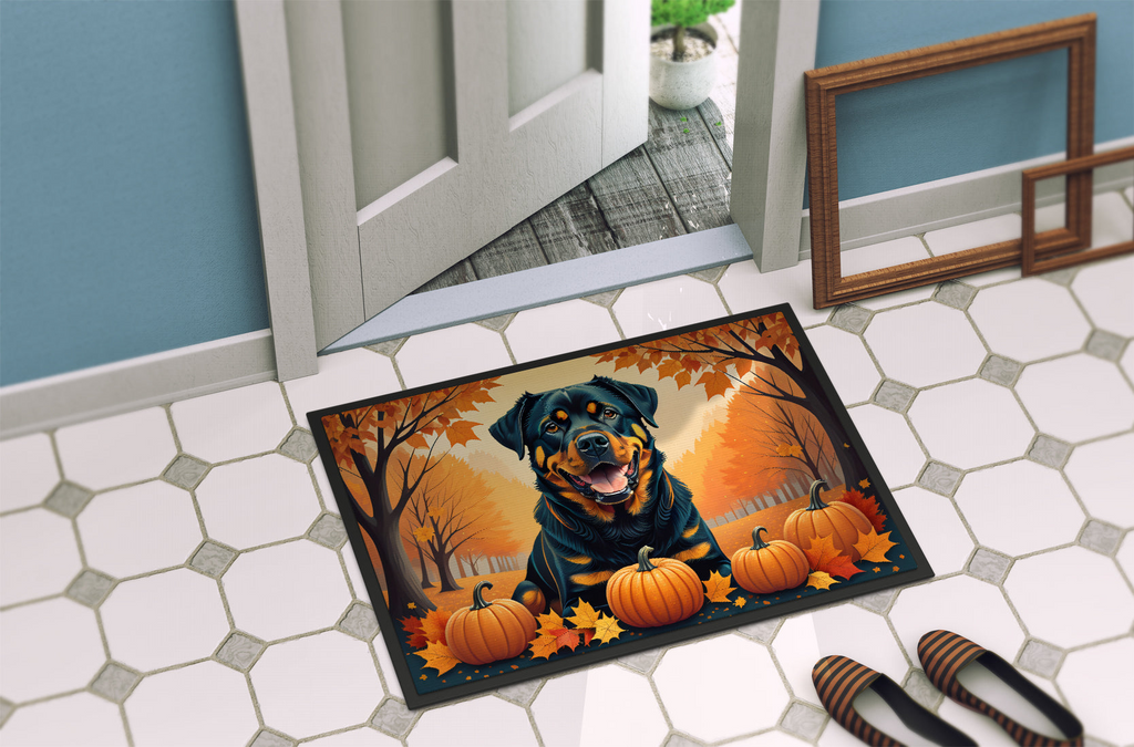 Glamorous Pups : Rottweiler Fall Doormat