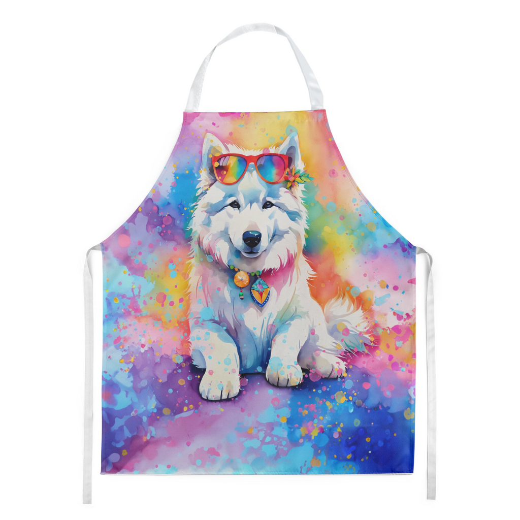 Glamorous Pups : Samoyed Hippie Dawg Apron