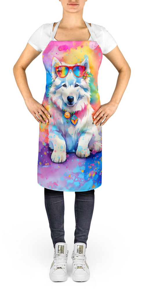 Glamorous Pups : Samoyed Hippie Dawg Apron