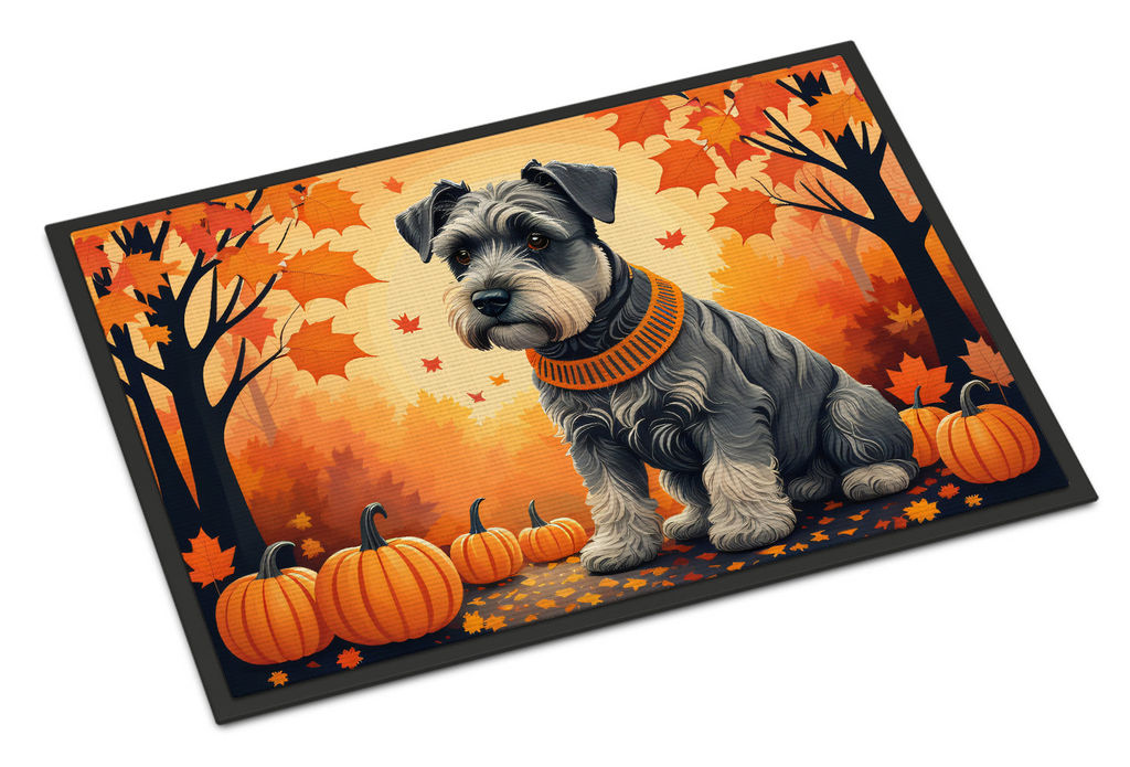 Glamorous Pups : Schnauzer Fall Doormat