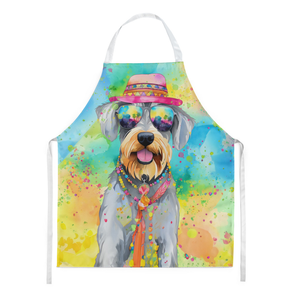 Glamorous Pups : Schnauzer Hippie Dawg Apron