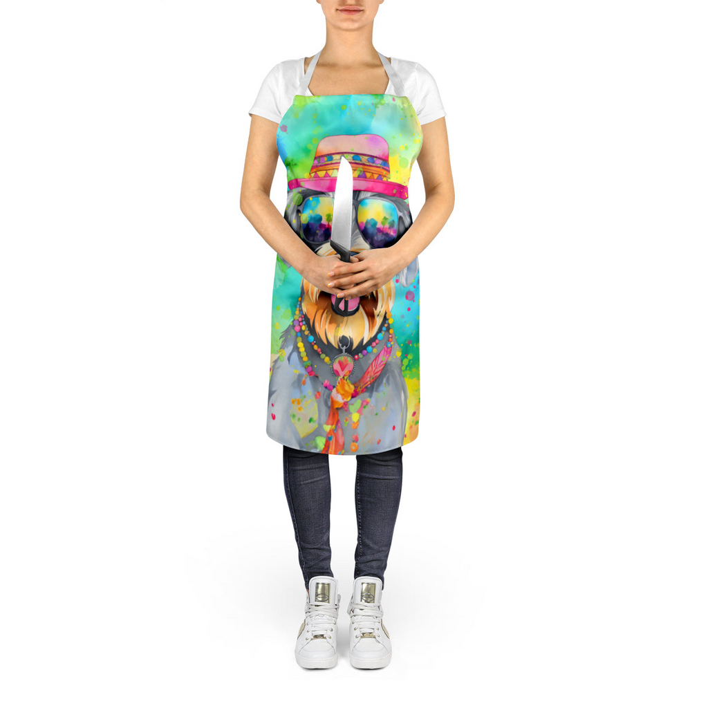 Glamorous Pups : Schnauzer Hippie Dawg Apron