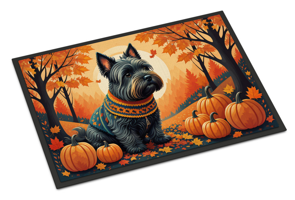 Glamorous Pups : Scottish Terrier Fall Doormat
