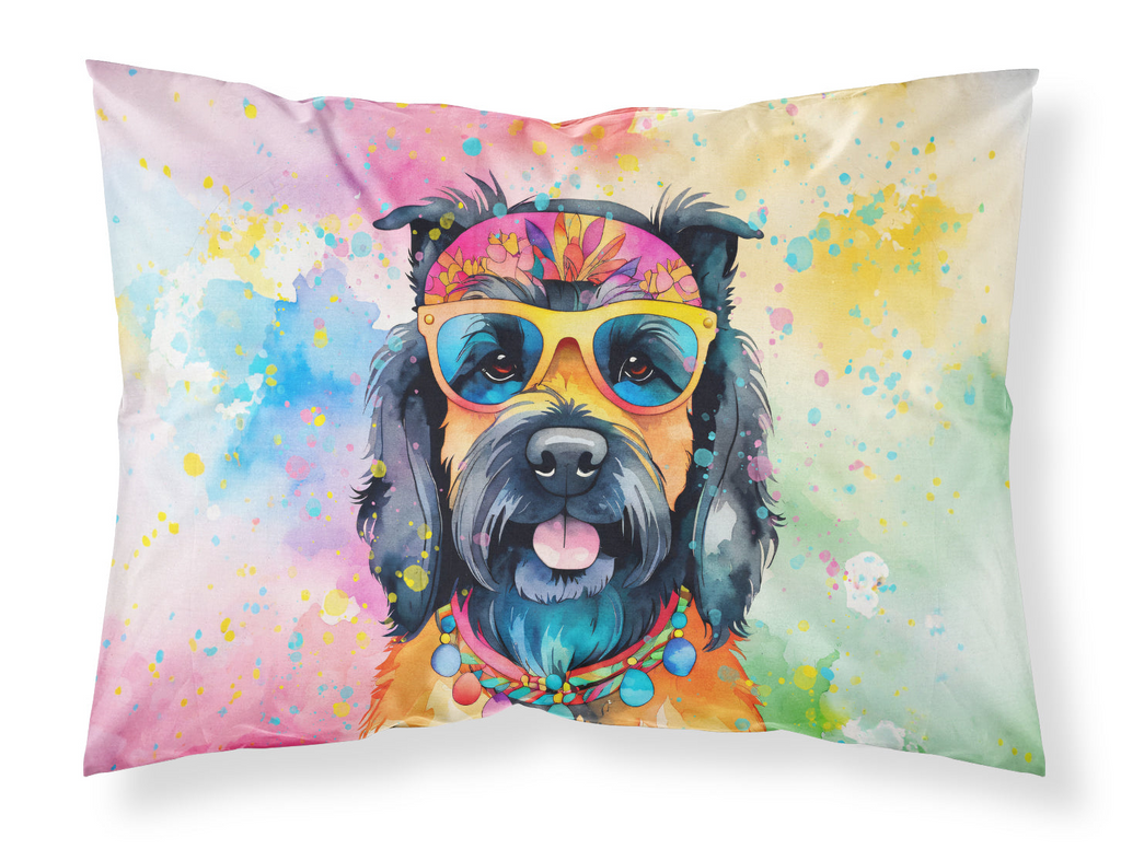 Glamorous Pups : Scottish Terrier Hippie Dawg Standard Pillowcase