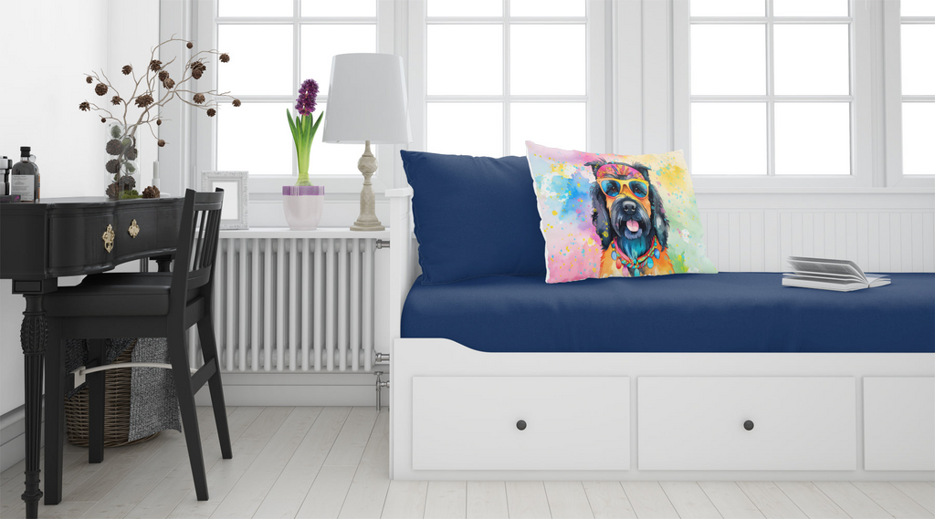 Glamorous Pups : Scottish Terrier Hippie Dawg Standard Pillowcase