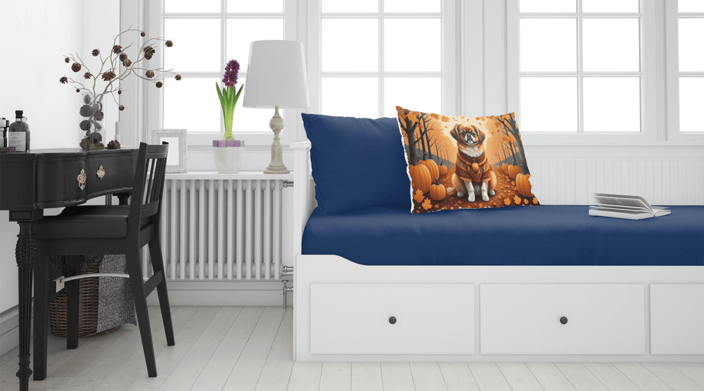 Glamorous Pups : Tibetan Spaniel Fall Standard Pillowcase