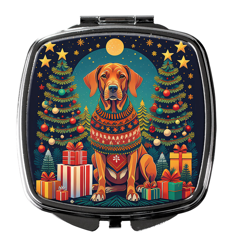 Glamorous Pups : Vizsla Christmas Compact Mirror