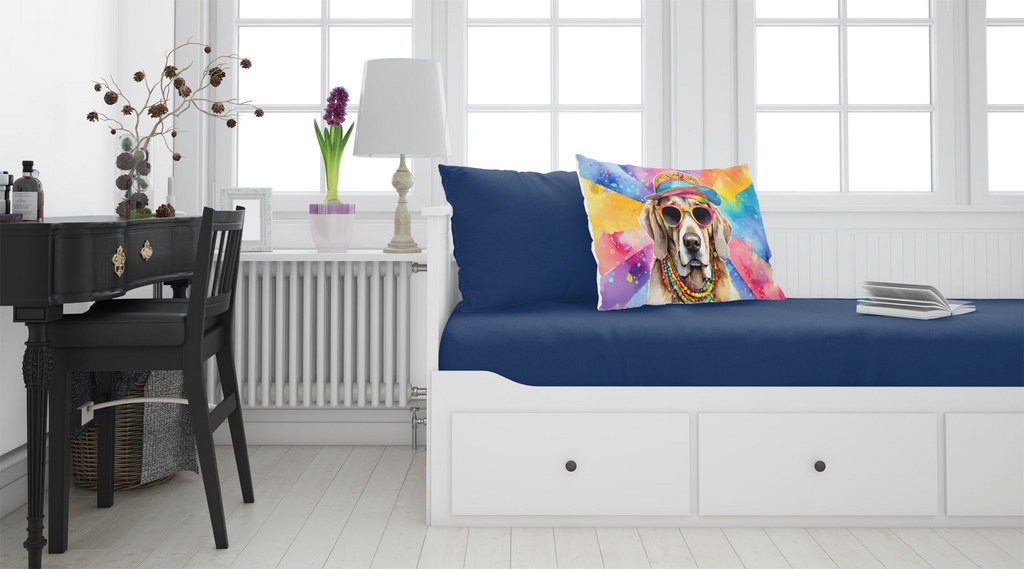 Glamorous Pups : Weimaraner Hippie Dawg Standard Pillowcase