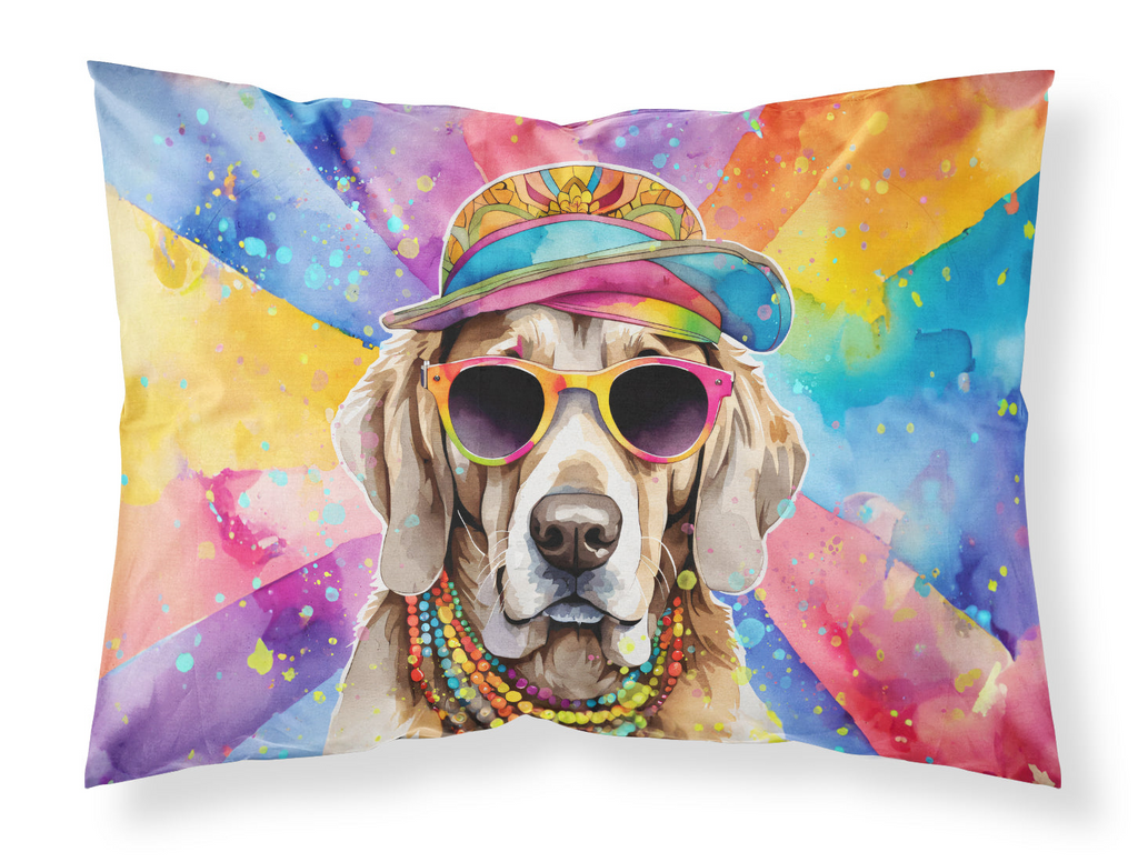 Glamorous Pups : Weimaraner Hippie Dawg Standard Pillowcase
