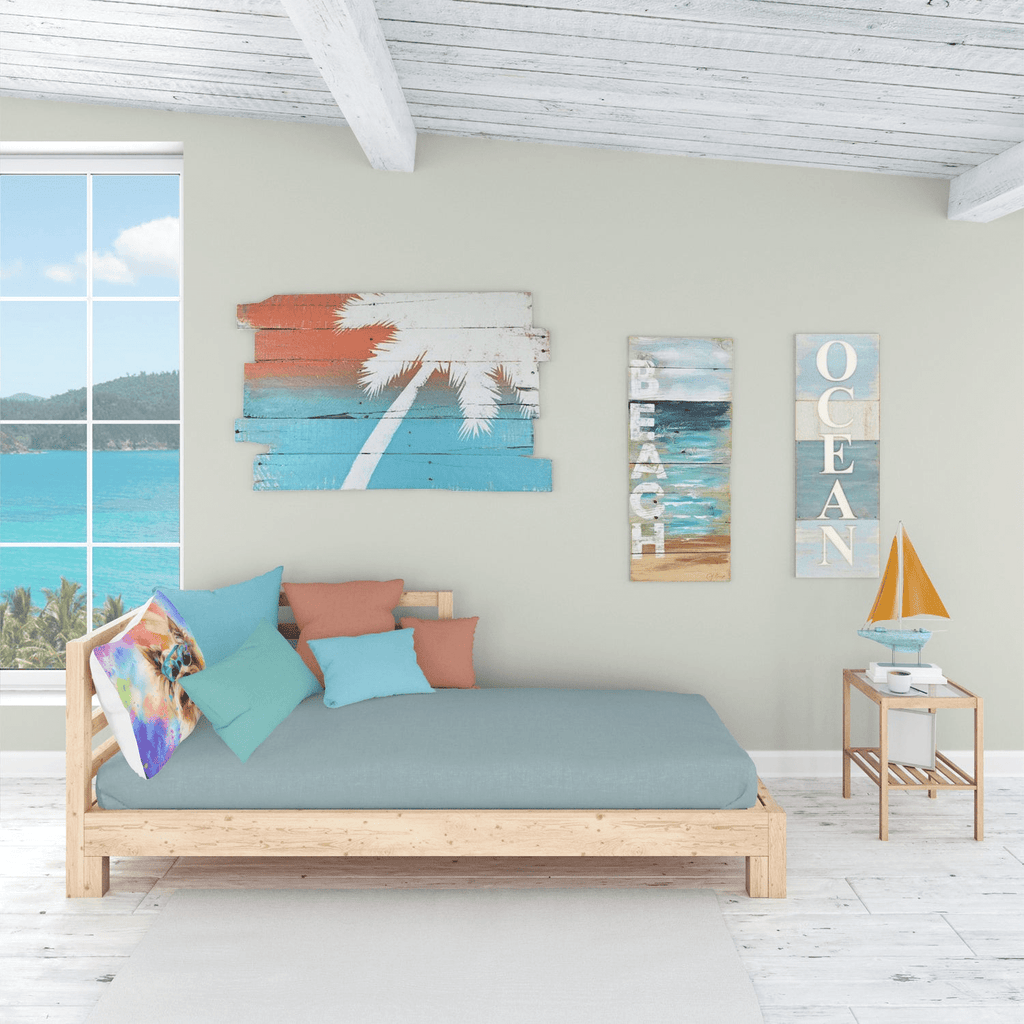 Glamorous Pups : Yorkshire Terrier Hippie Dawg Standard Pillowcase