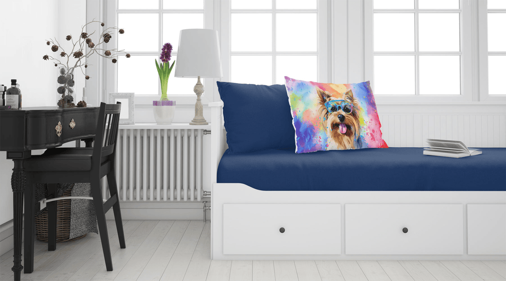 Glamorous Pups : Yorkshire Terrier Hippie Dawg Standard Pillowcase